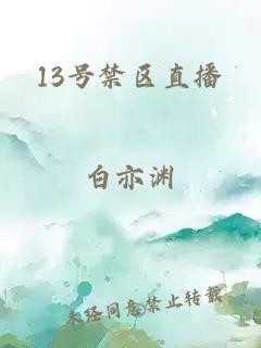 13號(hào)禁區(qū)直播